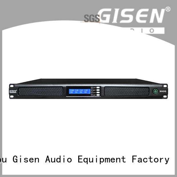 Gisen new model digital power amplifier supplier for performance