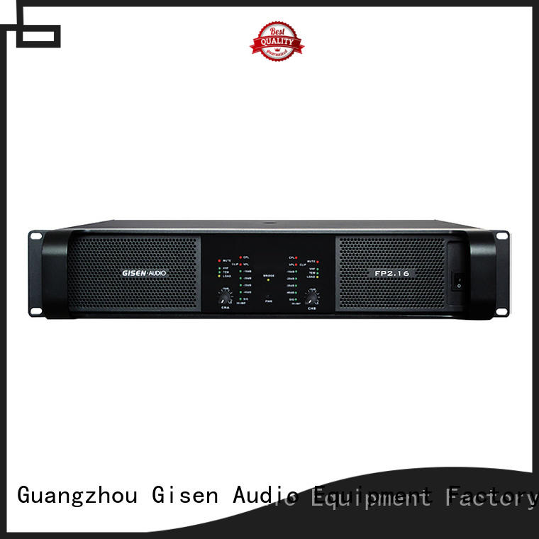 Gisen unbeatable price power amplifier class td one-stop service supplier for ktv