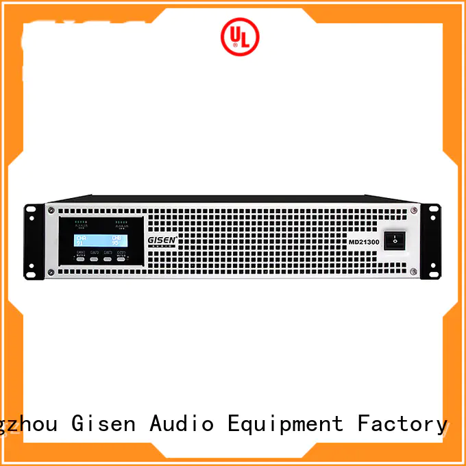 Gisen transformer stereo amp terrific value for conference
