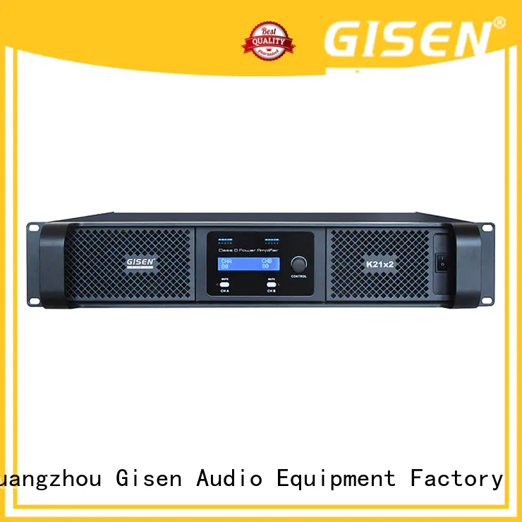 2100wx4 class d digital amplifier power for meeting Gisen