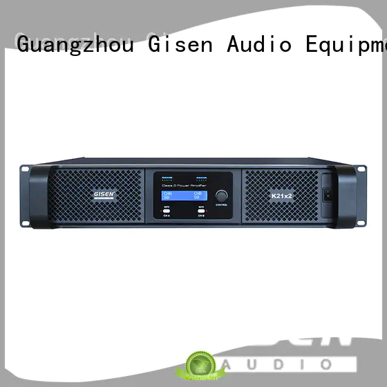 Gisen digital digital audio amplifier supplier for stadium
