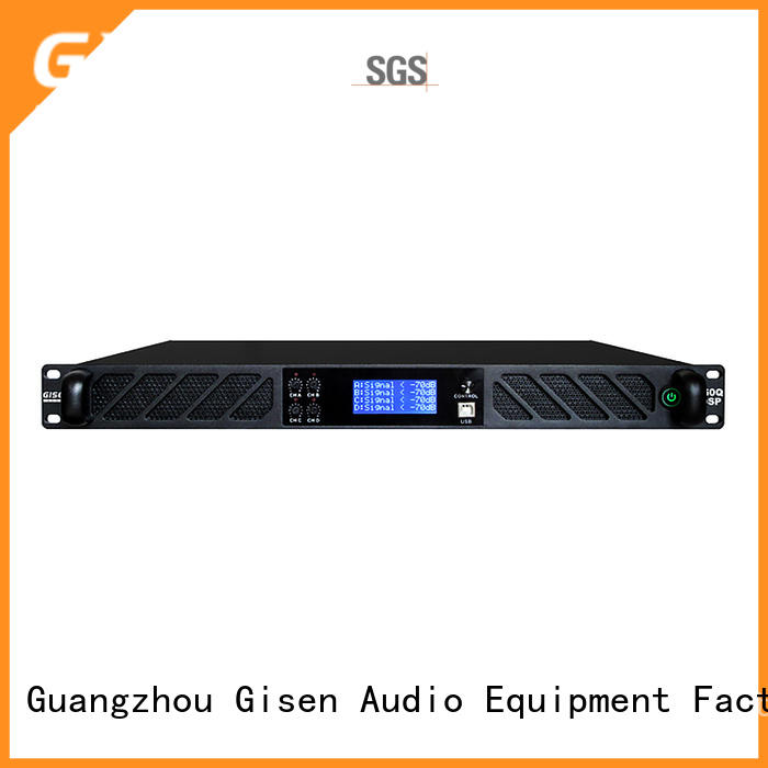 channel dsp power amplifier supplier for stage