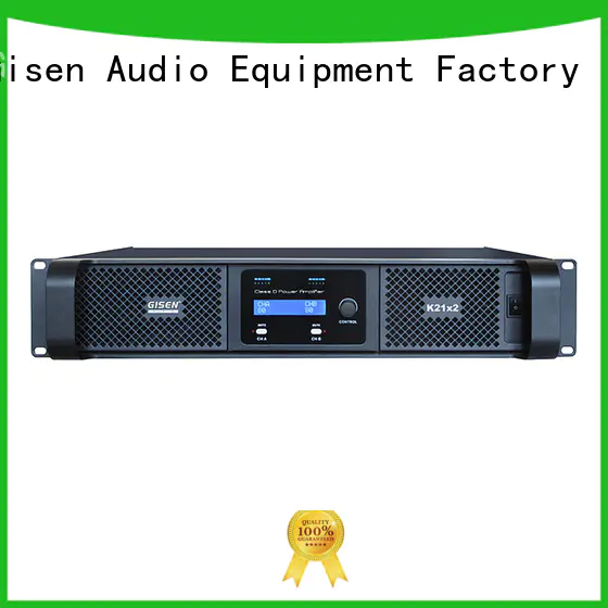 Gisen guangzhou class d pa amplifier fast delivery for performance