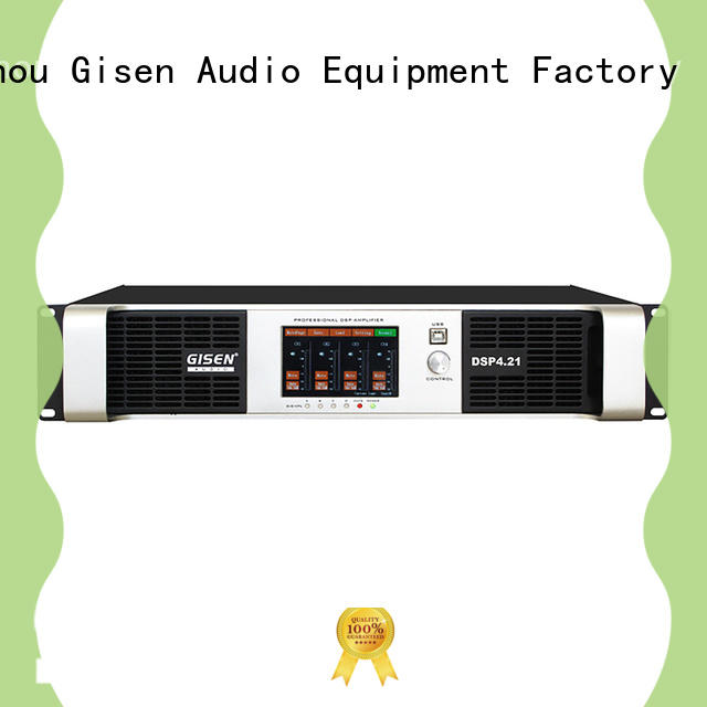 Gisen professional amplifier sound system wholesale for venue