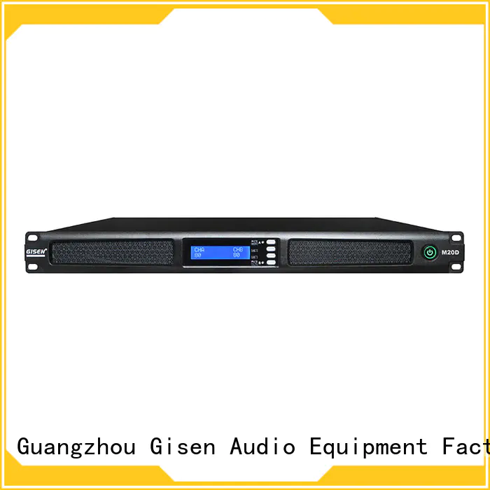 Gisen 2channel sound amplifier wholesale for performance