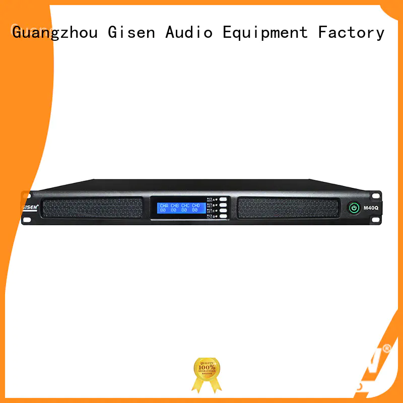 digital 4 channel amplifier pro audio 1u for performance Gisen