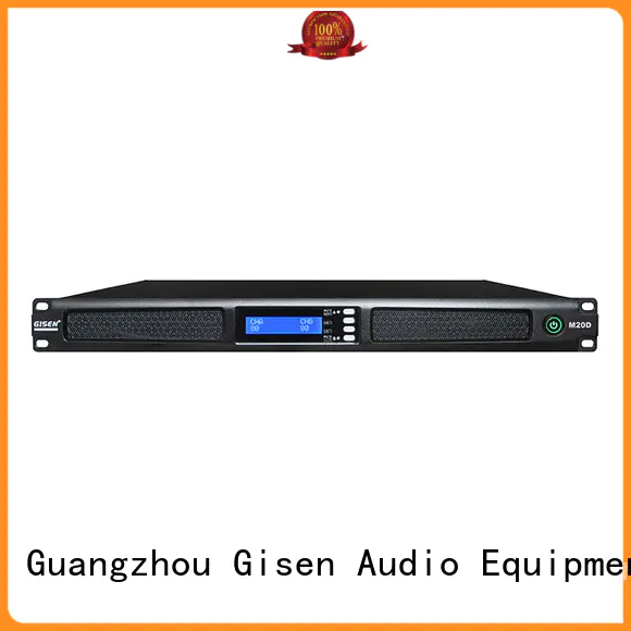 Gisen amplifier sound amplifier supplier for venue