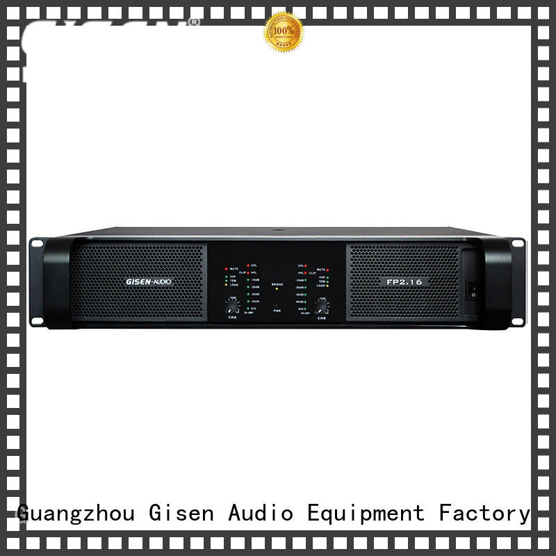 Gisen unreserved service class td amplifier one-stop service supplier for vocal concert