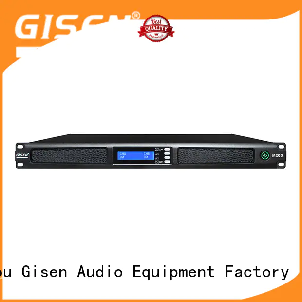 Gisen amplifier digital power amplifier series for entertainment club