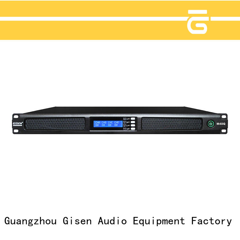 Gisen new model audio amplifier series for entertainment club
