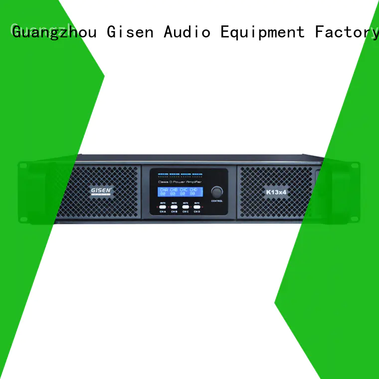 Gisen guangzhou class d digital amplifier wholesale for ktv