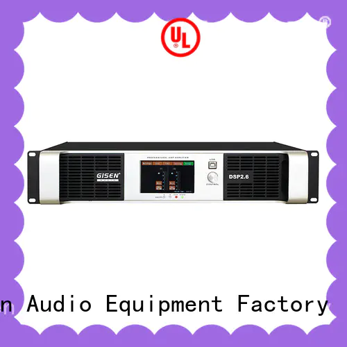Gisen 8ohm multi channel amplifier wholesale