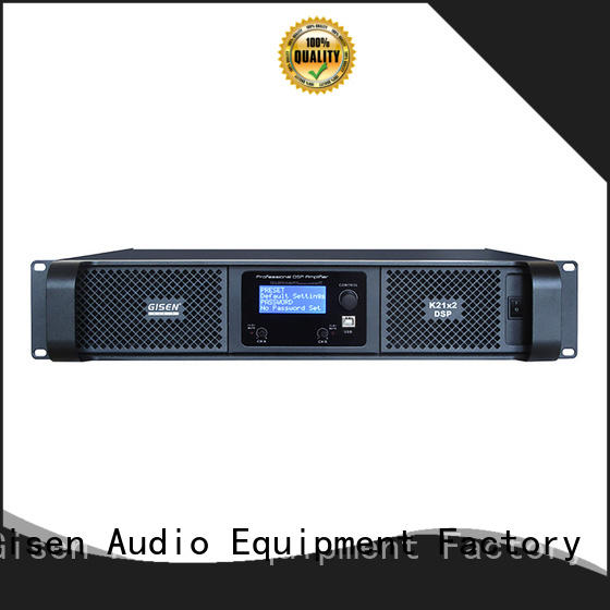 Gisen power audio amplifier pro supplier