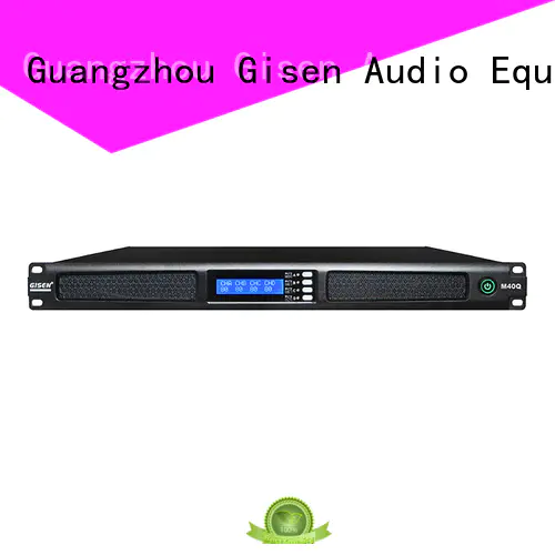 Gisen new model power amplifier 1u manufacturer for venue