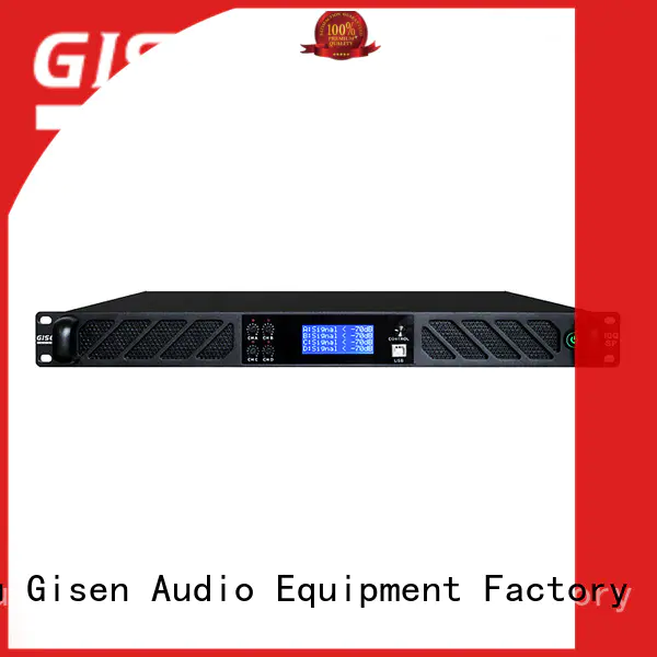 Gisen 4 channel best power amplifier in the world supplier for various occations