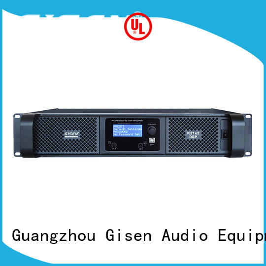 Gisen multiple functions professional digital amplifier amplifier for venue