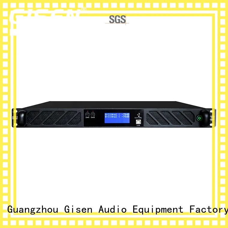 Gisen high quality direct digital amplifier manufacturer for stage