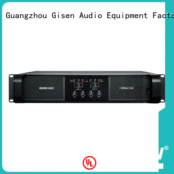 Gisen class stereo amplifier one-stop service supplier for ktv