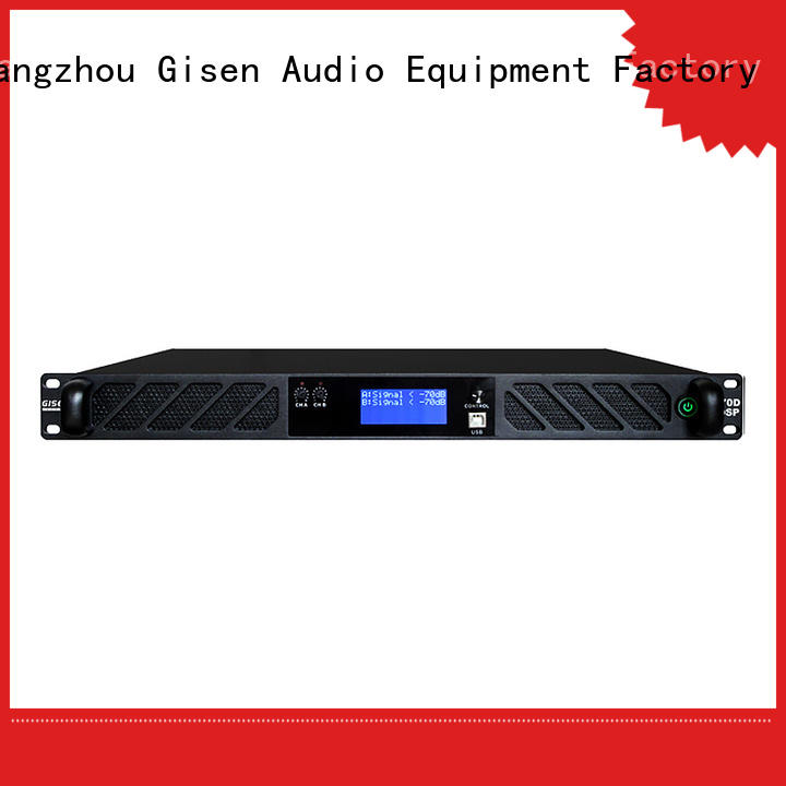 Gisen multiple functions dsp amplifier manufacturer for various occations