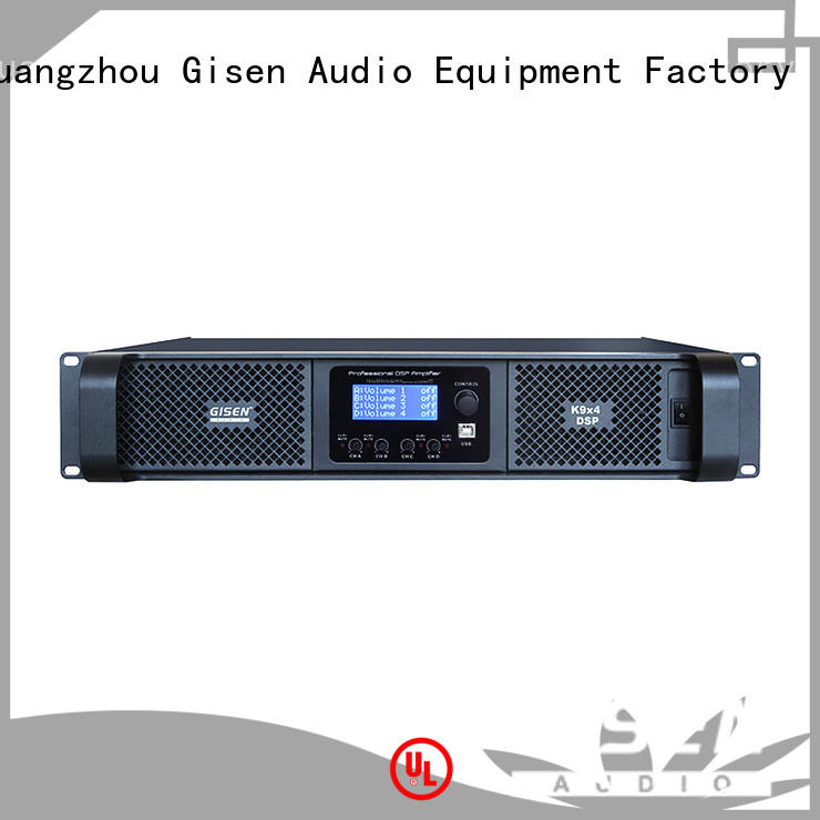 Gisen professional amplifier power factory for performance