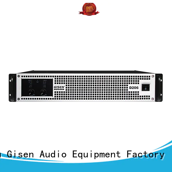 Gisen high efficiency class d digital amplifier wholesale for ktv