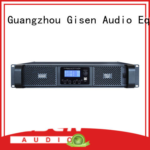 Gisen multiple functions audio amplifier pro manufacturer for stage