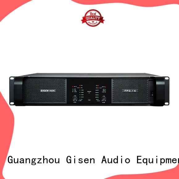 Gisen unbeatable price amplifier class td 4x1300w for night club
