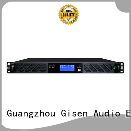 professional dj audio amplifier manufacturer Gisen