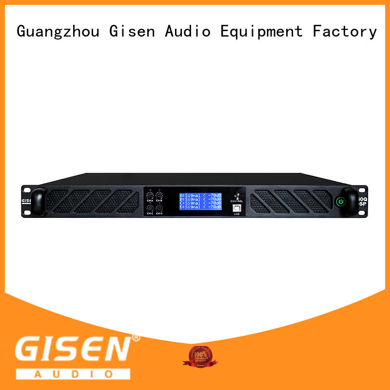 Gisen touch screen studio amplifier manufacturer for performance