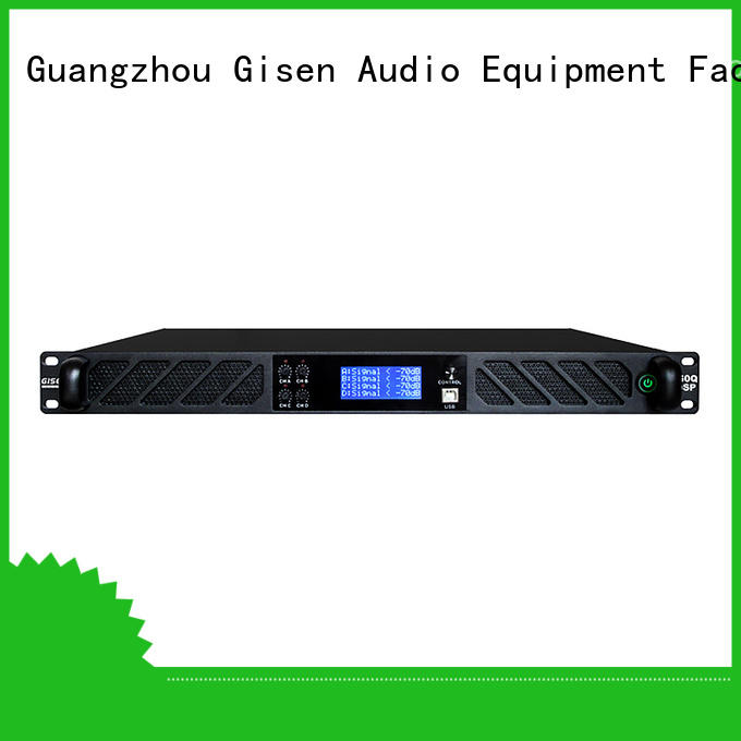 professional dsp amplifier touch screen manufacturer for stage