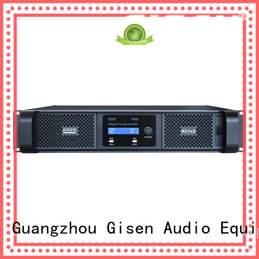 Gisen high efficiency dj amplifier fast delivery for ktv