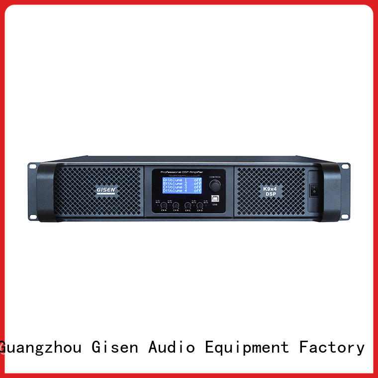 Gisen multiple functions amplifier power manufacturer