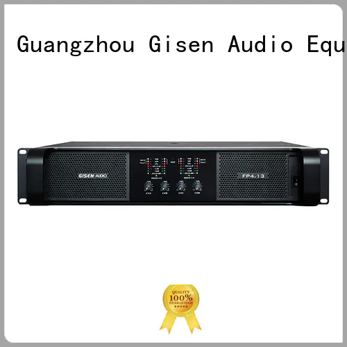 Gisen unreserved service high power audio amplifier 4x1300w for vocal concert