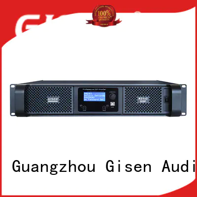 Gisen dsp multi channel amplifier manufacturer