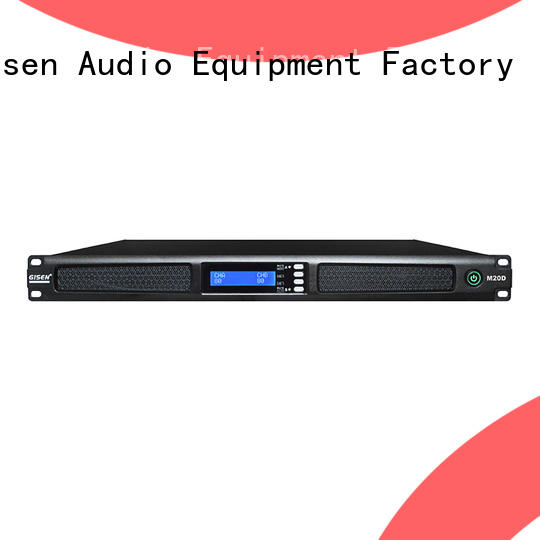 Gisen new model audio amplifier supplier for performance