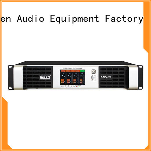 Gisen 2 channel audio amplifier pro wholesale for performance