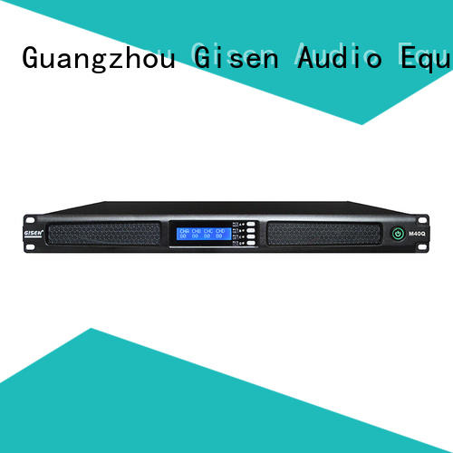 Gisen new model professional power amplifier supplier for venue