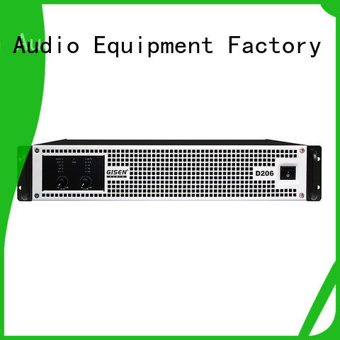 Gisen professional class d stereo amplifier supplier for ktv