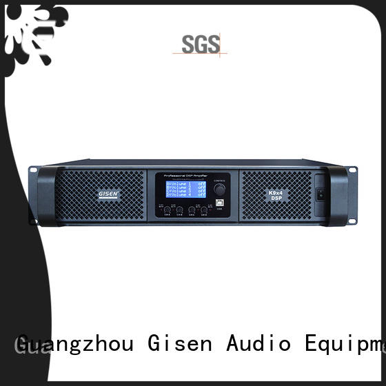 Gisen 2100wx4 amplifier power factory for venue