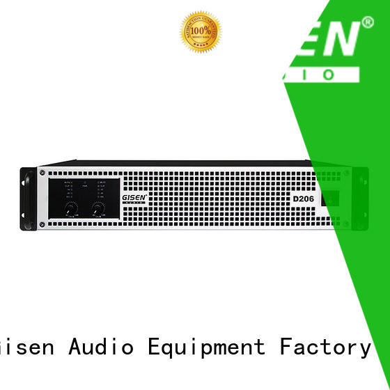 Gisen power dj amplifier fast delivery for stadium