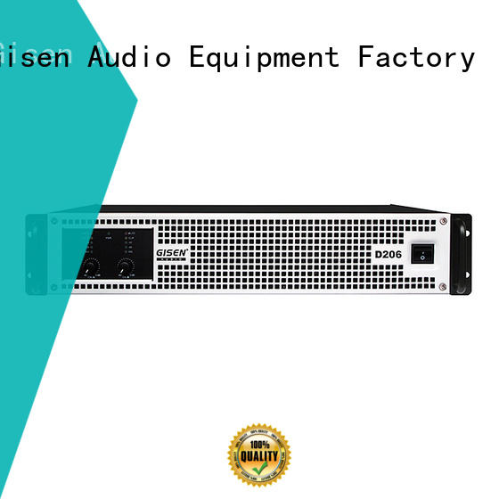Gisen 2100wx2 home stereo power amplifier wholesale for meeting