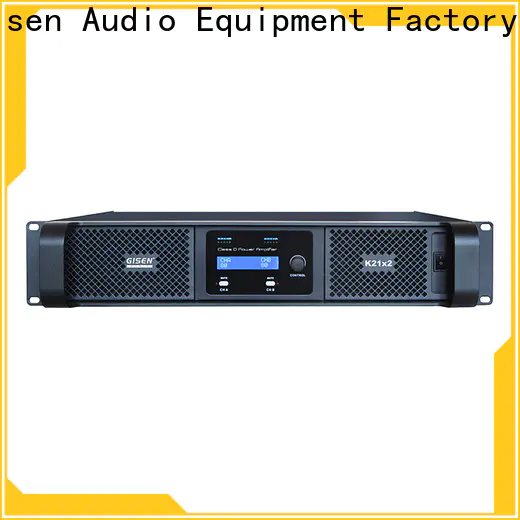 Gisen 2100wx4 dj amplifier wholesale for stadium