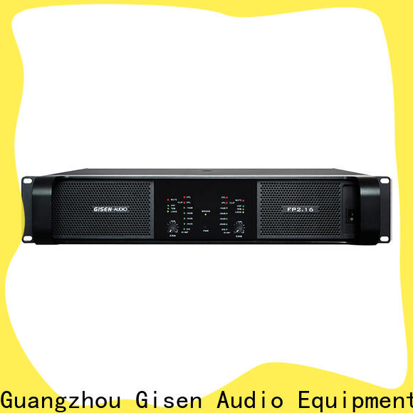 Gisen unbeatable price hifi amplifier one-stop service supplier for night club
