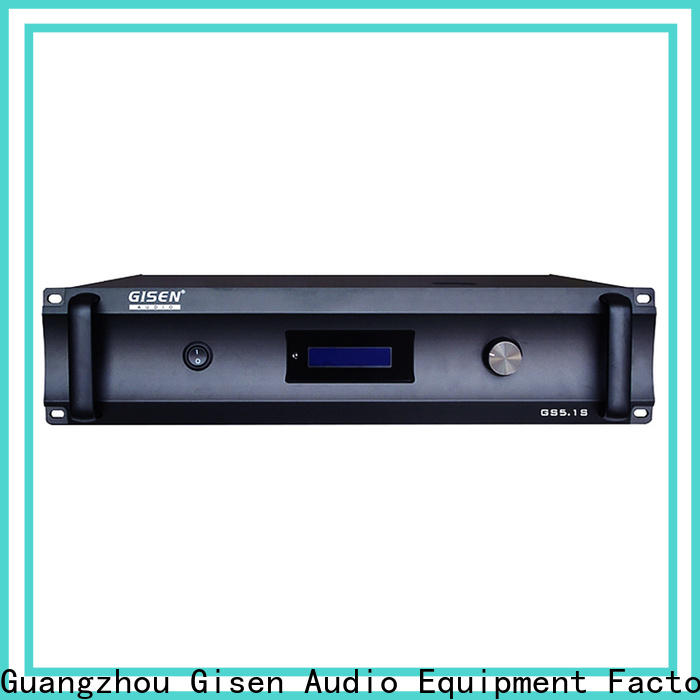Gisen theatre stereo audio amplifier exporter for private club