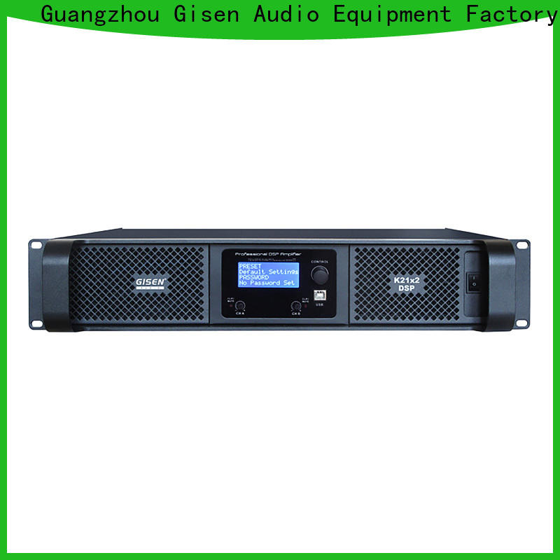 Gisen 1u direct digital amplifier manufacturer for stage