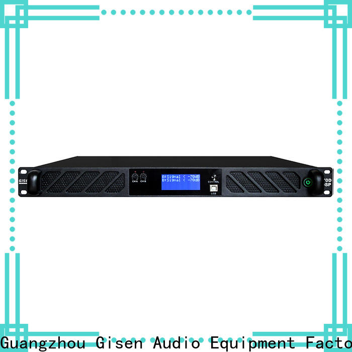 Gisen 2100wx2 dsp amplifier supplier