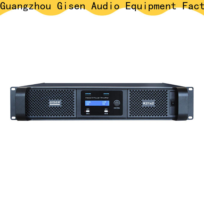 Gisen advanced dj amplifier supplier for entertaining club