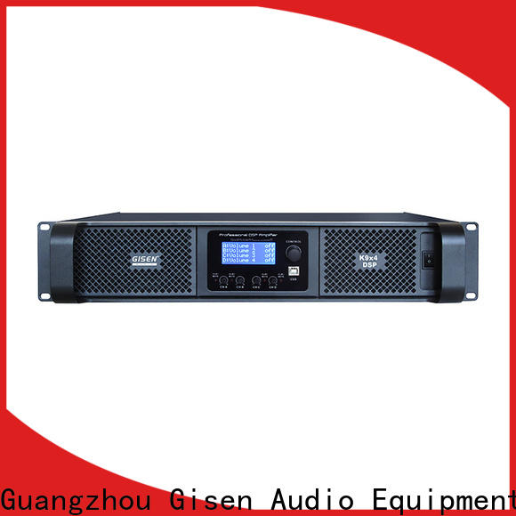 Gisen dsp amplifier power manufacturer for venue