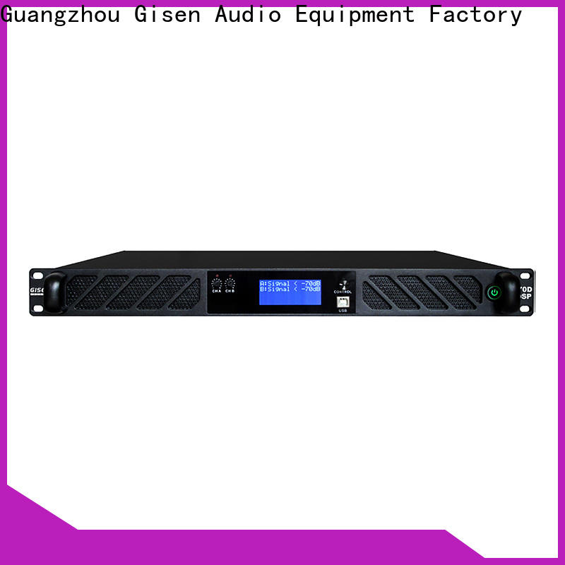 Gisen professional audio amplifier pro manufacturer for performance