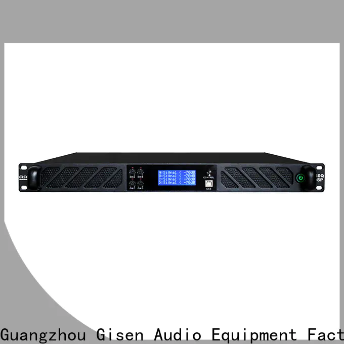 Gisen professional dsp power amplifier wholesale for various occations